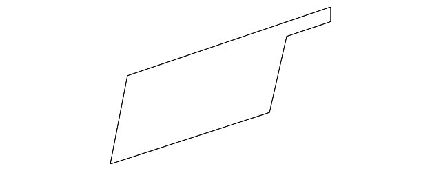 15280128 Деталь REAR COVER, LEFT