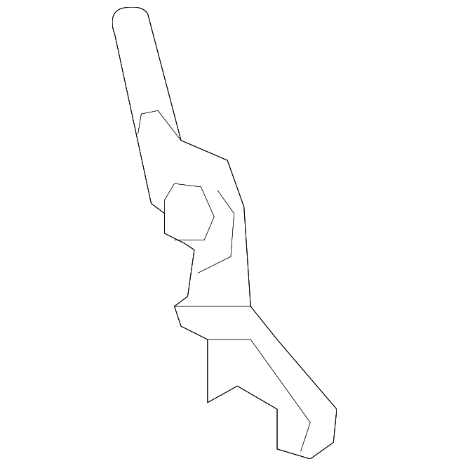 25896461 Деталь RECLINER, LEFT