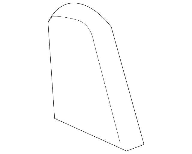25858337 Деталь INNER COVER, LEFT