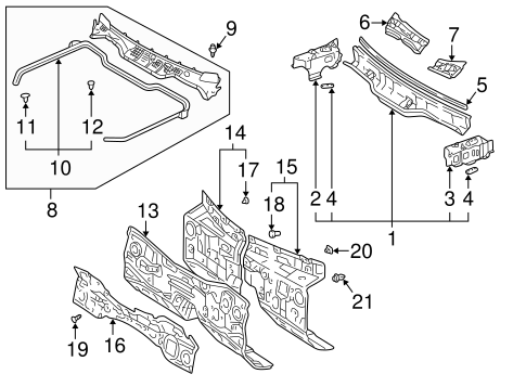 LS430 Обтекатель