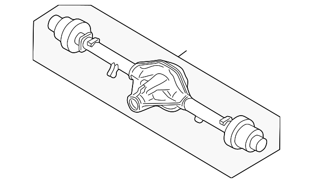 15759176 Деталь AXLE ASSY