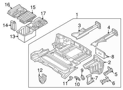 Z3 REAR FLOOR & RAILS 2