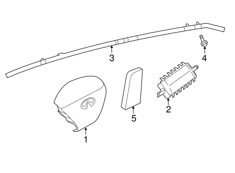 JX35 AIR BAG COMPONENTS 2