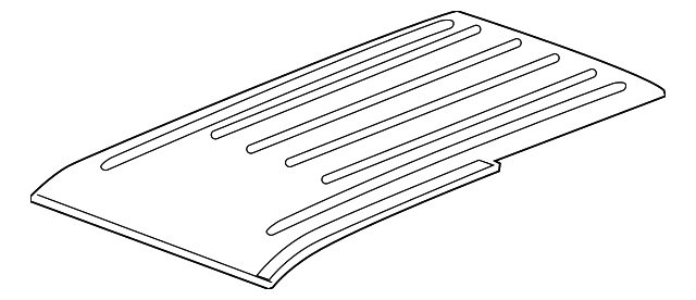 15287943 Деталь ROOF PANEL