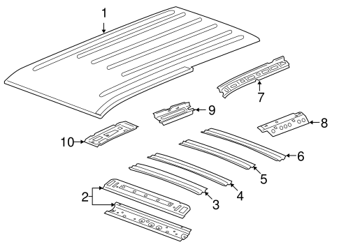 Escalade ROOF & COMPONENTS