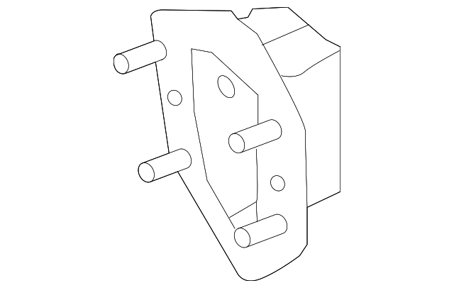 G5114-9KKKA Деталь RAIL END, RIGHT