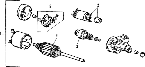 31200-P03-025 - Genuine Honda STARTER MOTOR ASSY. 31200-P03-025 - Genuine Honda STARTER MOTOR ASSY.
