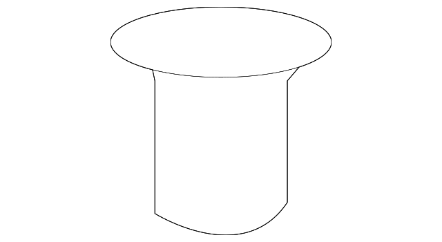 15058366 Деталь UPPER PANEL RETAINER