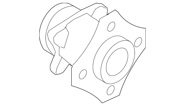 19316566 Деталь HUB ASSY, LEFT