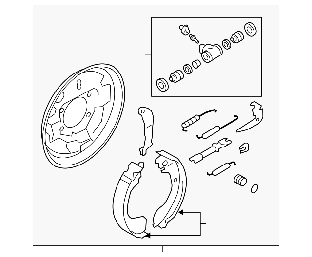 19317777 Деталь BRAKE ASSY, RIGHT