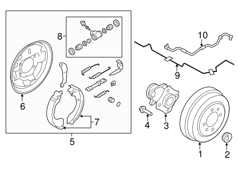 City Express REAR BRAKES