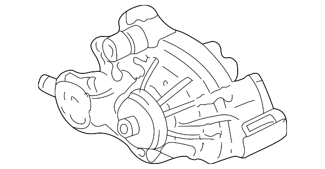 19256261 Деталь WATER PUMP