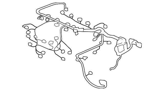 8541A589 Деталь WIRE HARNESS