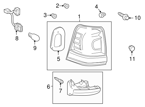 Land Cruiser BULBS - CHASSIS 5