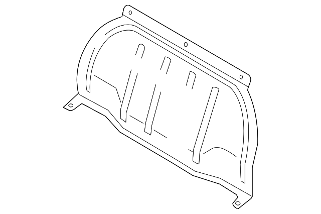 85724-1G000XI Деталь PARTITION PANEL