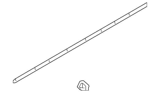 80838-1AA0A Деталь ROCKER MOLDING, LEFT