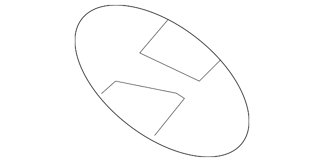 86352-3S000 Деталь EMBLEM BASE