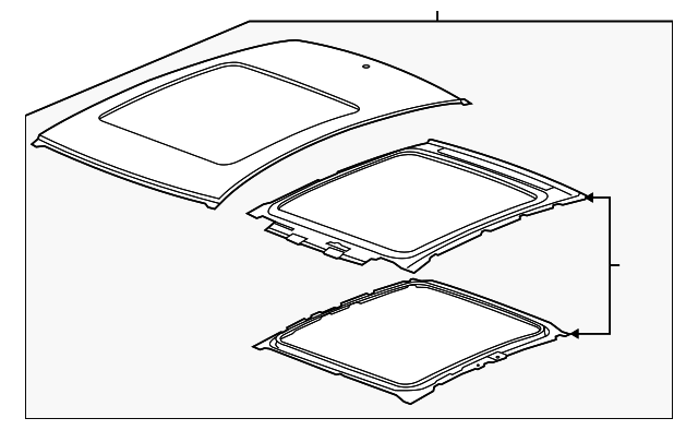 22773487 Деталь ROOF PANEL