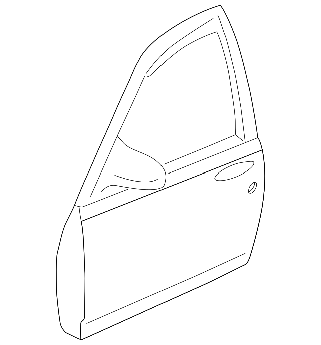 19178064 Деталь DOOR SHELL, RIGHT