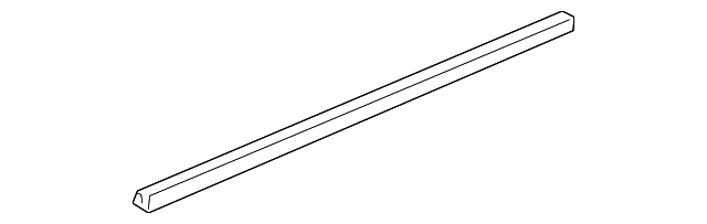10383149 WEATHERSTRIP, LEFT