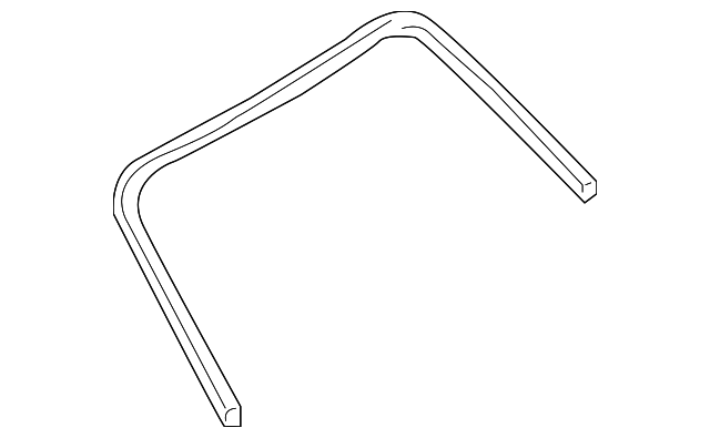 72716-4Z001 Деталь BACK GLASS DAM