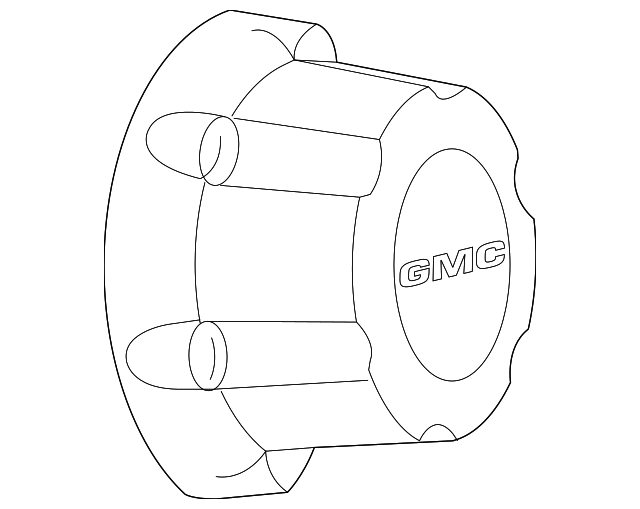 9598133 Деталь HUB CAP