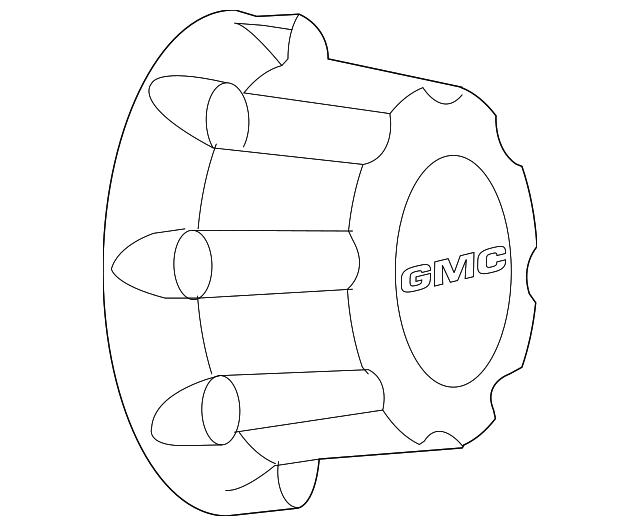 9597170 Деталь HUB CAP