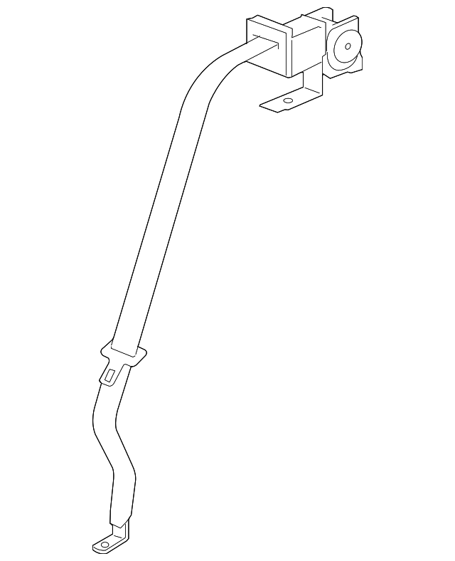 19177120 Деталь CENTER SEAT BELT