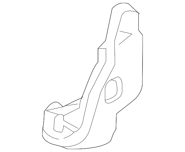 8U0-804-479-A Деталь WHEELHOUSE BRACE, LEFT