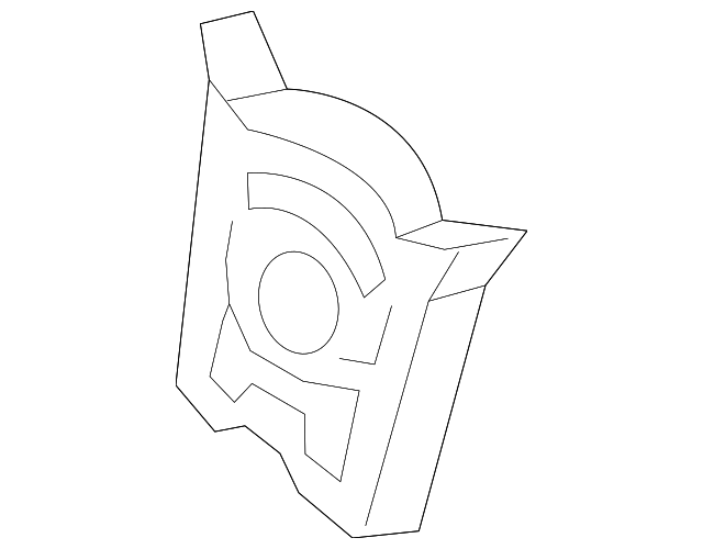 5N0-864-625-A Деталь DAMPER, RIGHT