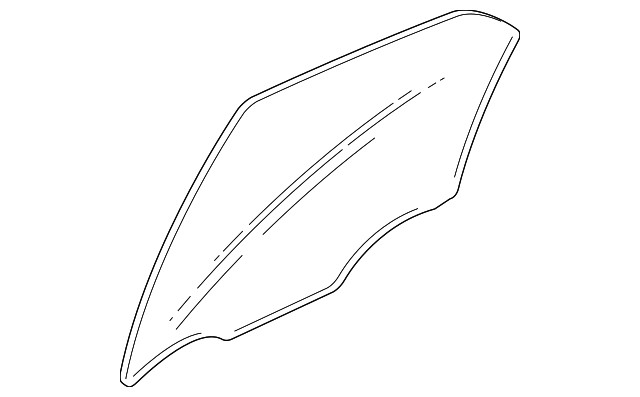 25715108 MOVEABLE GLASS, LEFT
