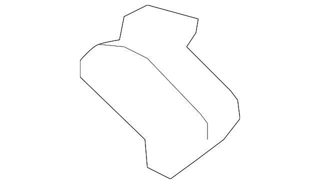 25837310 COAT HOOK, LEFT