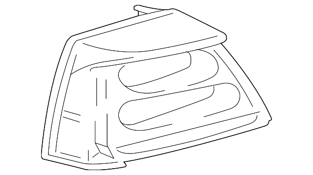 8330A339 Деталь LENS & HOUSING, LEFT
