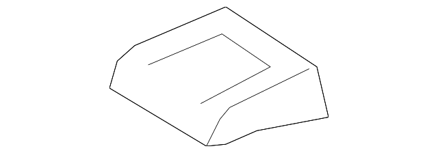 164-923-00-96-7E94 Деталь REAR COVER, LEFT