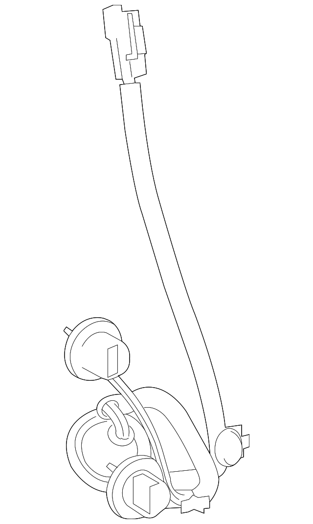 81555-42160 SOCKET & WIRE, LEFT