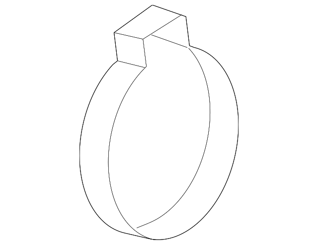26048080 Деталь BOOT KIT CLAMP, RIGHT