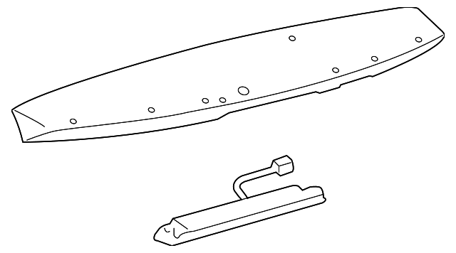 76085-0E919 Деталь SPOILER ASSY
