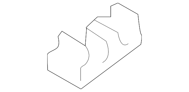 68143484AC DRAIN TUBE CLIP, RIGHT