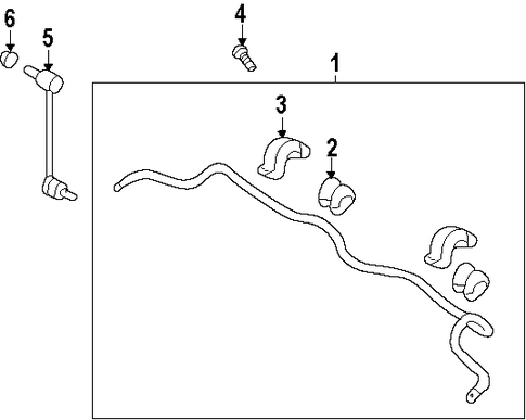 Optima STABILIZER BAR & COMPONENTS