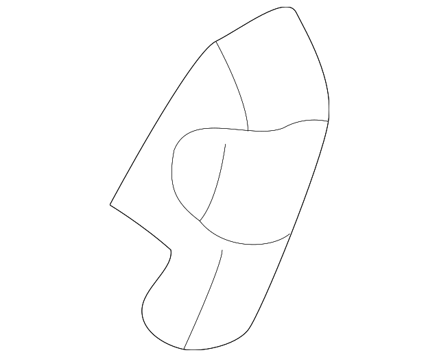 64715FG000ME Деталь ADJUST COVER, RIGHT