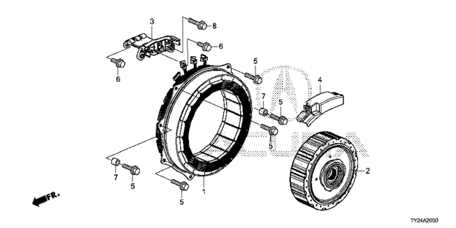 RLX AT STATOR (4WD)