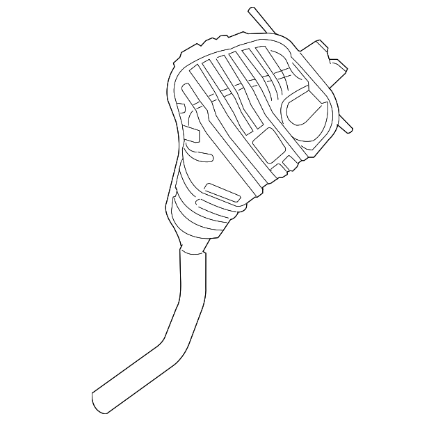 3D0-253-609-T Деталь REAR MUFFLER, LEFT