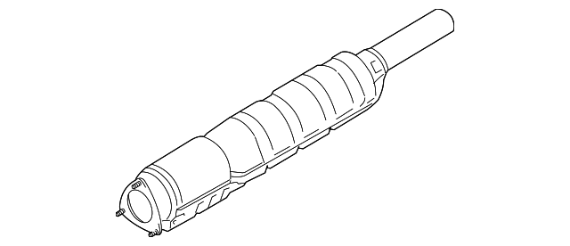 3D0-254-450-QX Деталь CATALYTIC CNVRTR, RIGHT