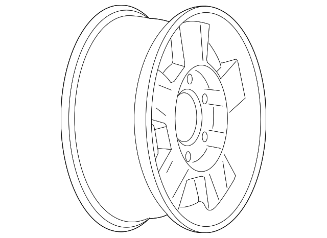 8095949900 Деталь WHEEL, ALLOY