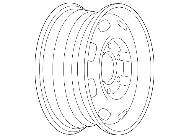 8095939880 Деталь SPARE WHEEL