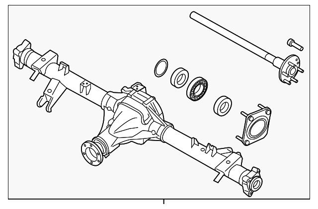4650082Z00 Деталь AXLE HOUSING