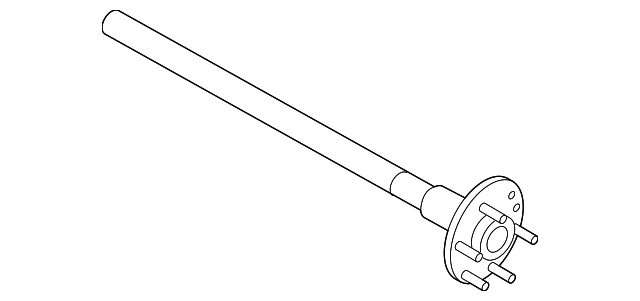 4422082Z10 Деталь AXLE SHAFT, LEFT
