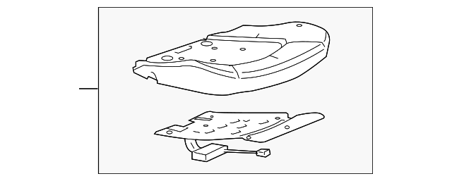 19210876 Деталь SEAT CUSHION PAD