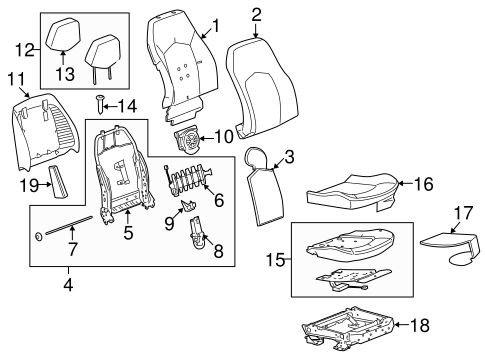 CTS PASSENGER SEAT COMPONENTS