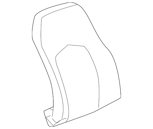25939508 Деталь SEAT BACK COVER